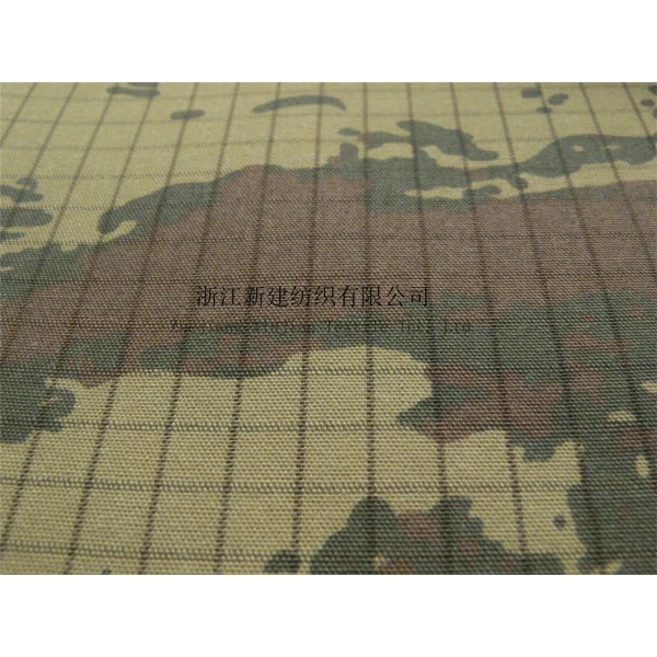 High Strength CVC Military Camouflage Fabric for Summer