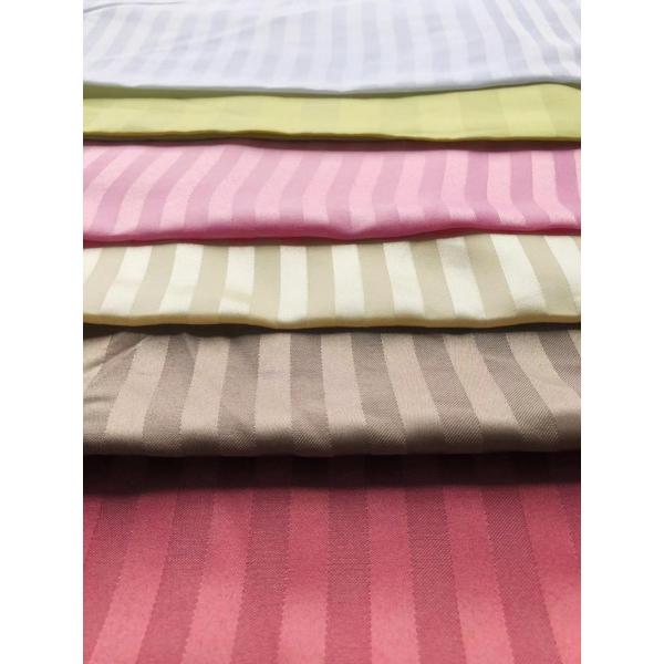 polyester stripe dobby jacquard fabric in different colors