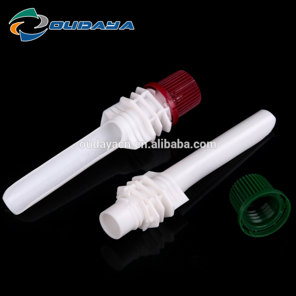 10mm plastic long tube with screw cap