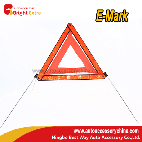 Red Warning Reflector Triangle
