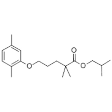 Pentanoic acid,5-(2,5-dimethylphenoxy)-2,2-dimethyl-, 2-methylpropyl ester CAS 149105-26-0