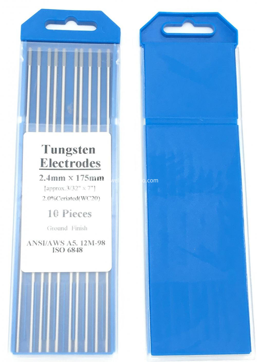 Wc20 Cerium Tungsten Electrode 2 4mmx175mm