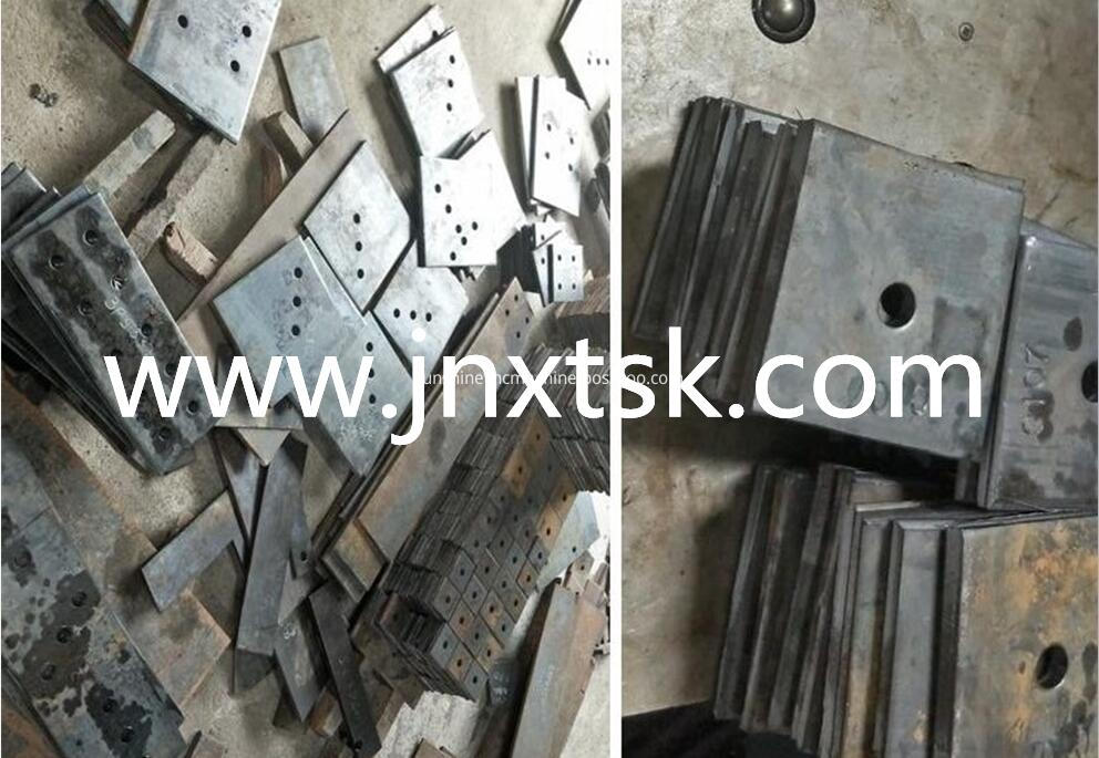 Steel Plate Punching Marking Sample