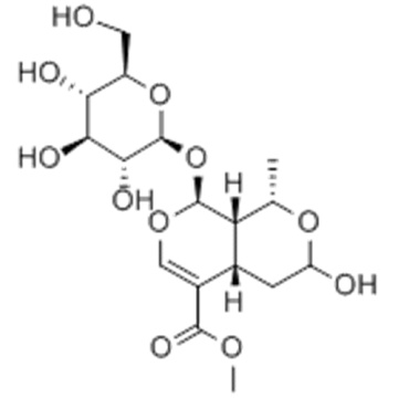 1H,3H-Pyrano[3,4-c]pyran-5-carboxylicacid, 8-(b-D-glucopyranosyloxy)-4,4a,8,8a-tetrahydro-3-hydroxy-1-methyl-,methyl ester,( 57188051,1S,3R,4aS,8S,8aS)- CAS 25406-64-8