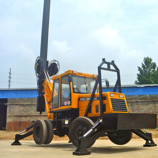 Diesel Water Well Rotary Drilling Rig