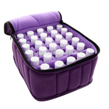 30-Bottle Essential Oil Carrying Case - Perfect Essential Oils Bag for Traveling - Sturdy Double Zipper