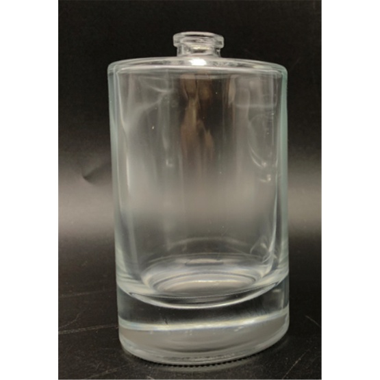 100ml cylindrical empty glass perfume bottle