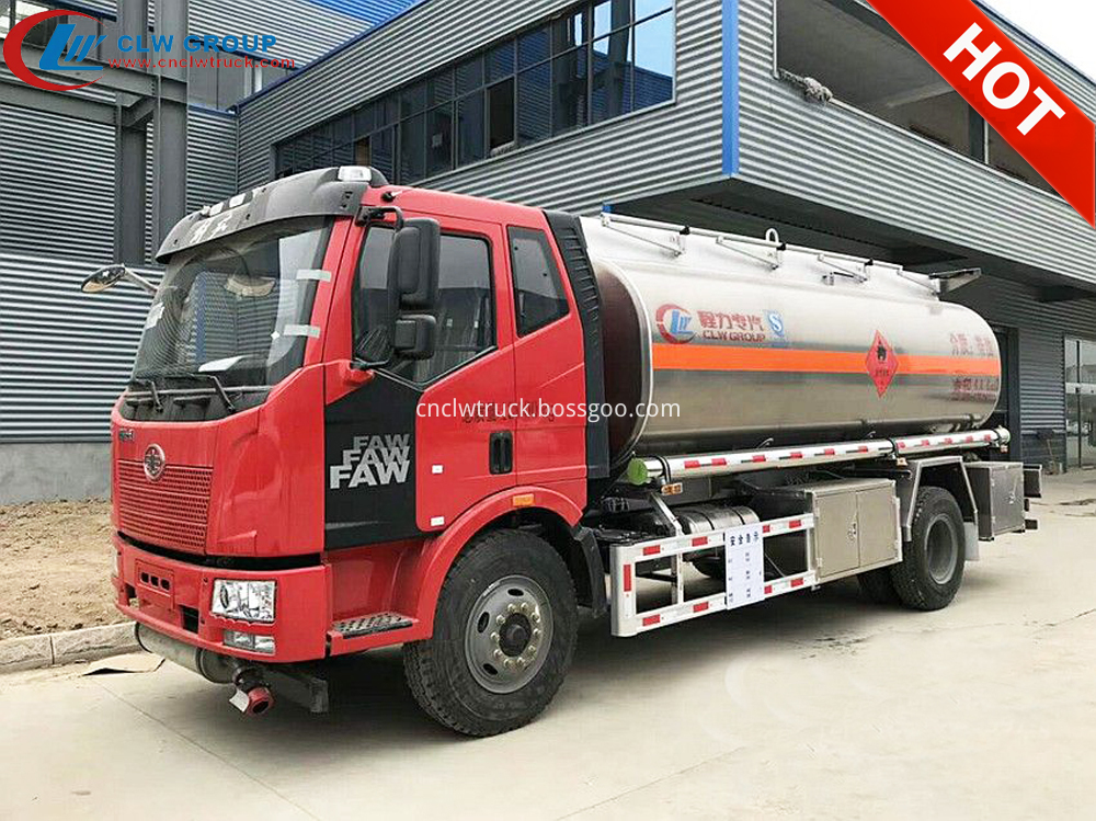 aluminum fuel tank truck