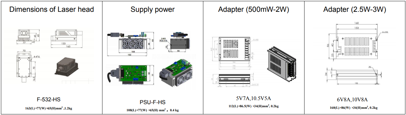 500mw 532nm laser dfor light