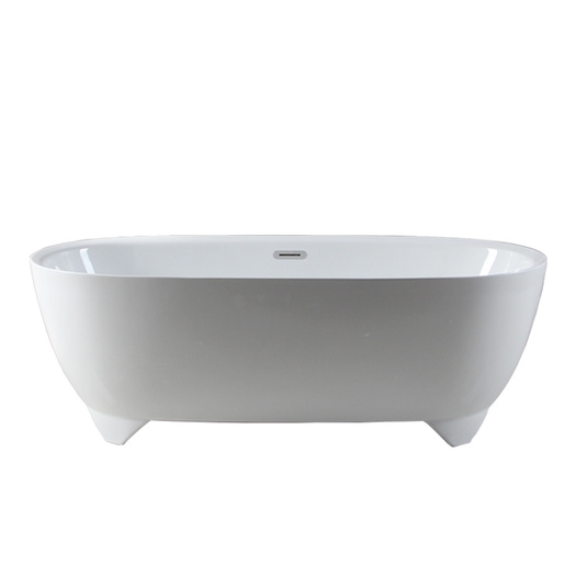 Oval Acrylic Soaking  Freestanding Bathtub