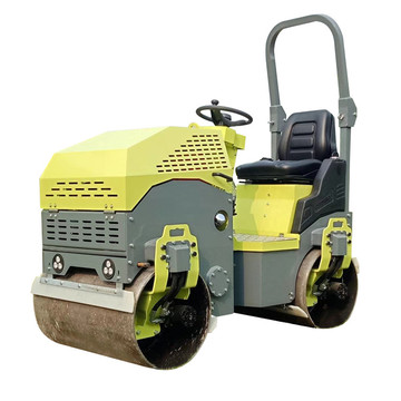 Easy to operate ride-on road roller