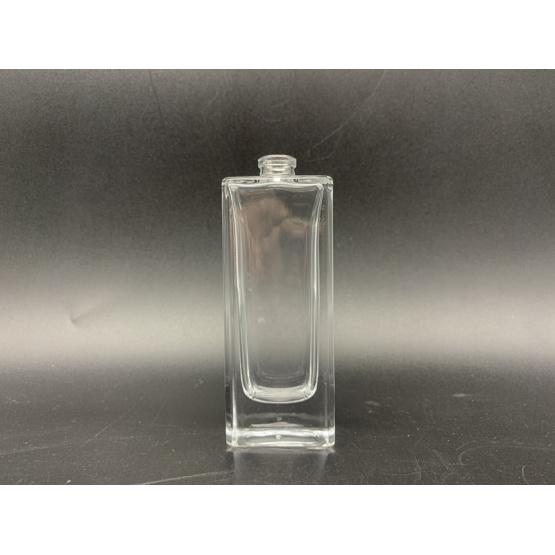30ml tallsquare bottle of clear glass perfume bottle