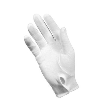 White Cotton Glove Police Parade Glove