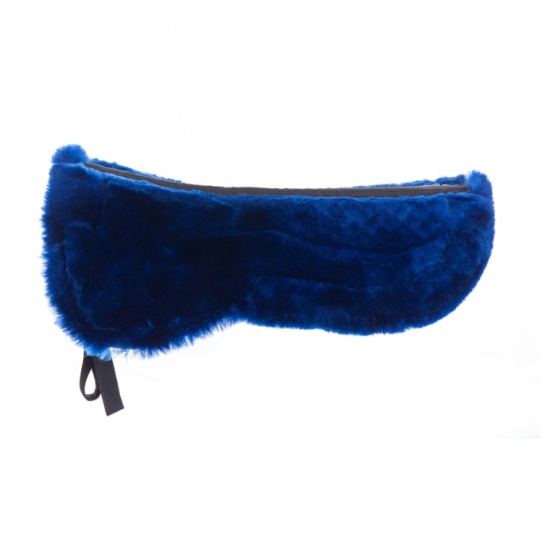 High Quality Sheepskin Quilt Half Saddle Pad Pocket