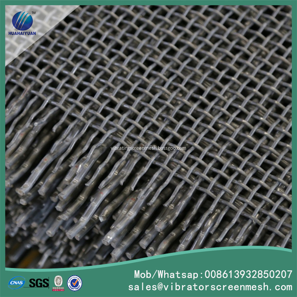 Flat Panel Spring Steel Wire Mesh