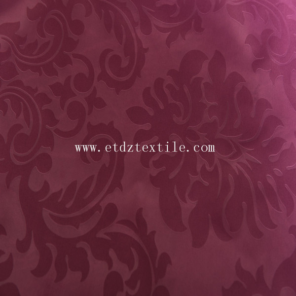 Embossed blackout window curtain fabric
