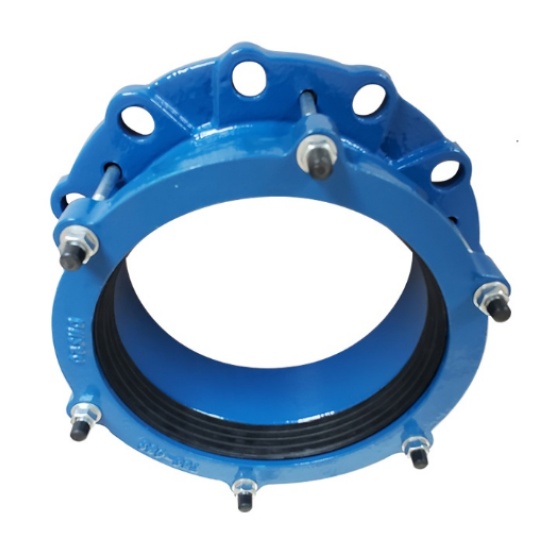 Ductile Iron Cast Pipe Fittings Restraint Flange Adapter