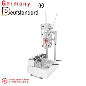 Factory industrial churros machine with fryer