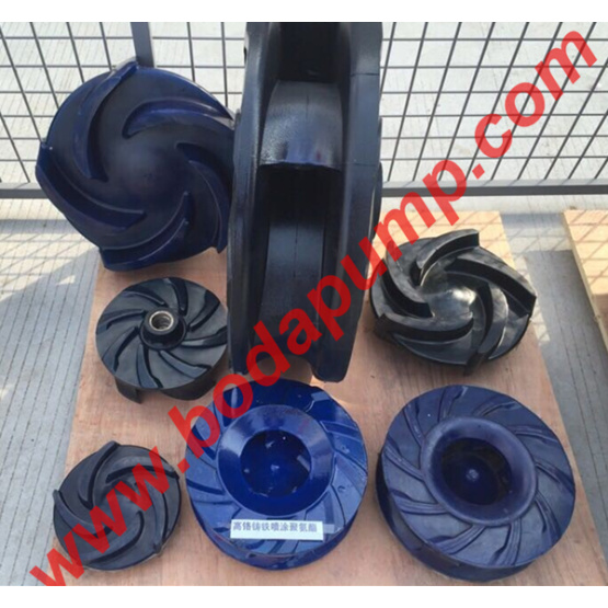 High Quality Rubber Impeller Slurry Pumps