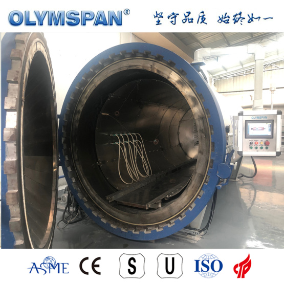 ASME standard fiber glass autoclave