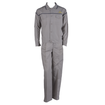 Long Sleeve Poly-Cotton Twill Work Suit