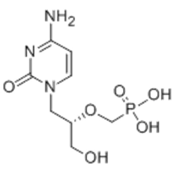 Phosphonic acid,P-[[(1S)-2-(4-amino-2-oxo-1(2H)-pyrimidinyl)-1-(hydroxymethyl)ethoxy]methyl]- CAS 113852-37-2