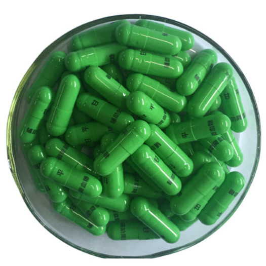 Hot Sale Different Size Yellow Green Empty capsules