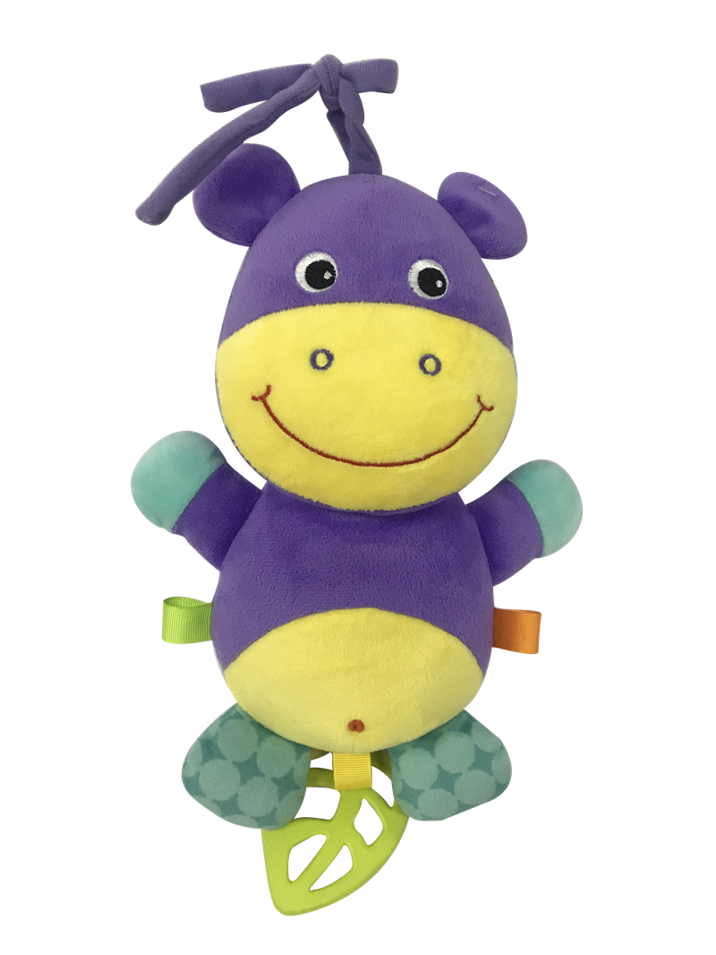 Musical Hippo Baby Toy