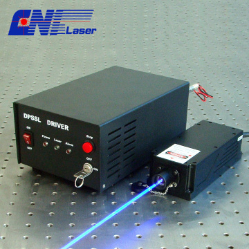 457nm single longitude mode blue laser