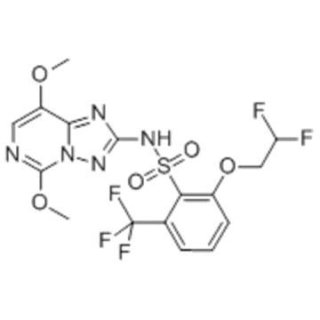 Benzenesulfonamide,2-(2,2-difluoroethoxy)-N-(5,8-dimethoxy[1,2,4]triazolo[1,5-c]pyrimidin-2-yl)-6-(trifluoromethyl)- CAS 219714-96-2
