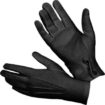 Hot Selling Black Cotton Gloves Military Parade Glove