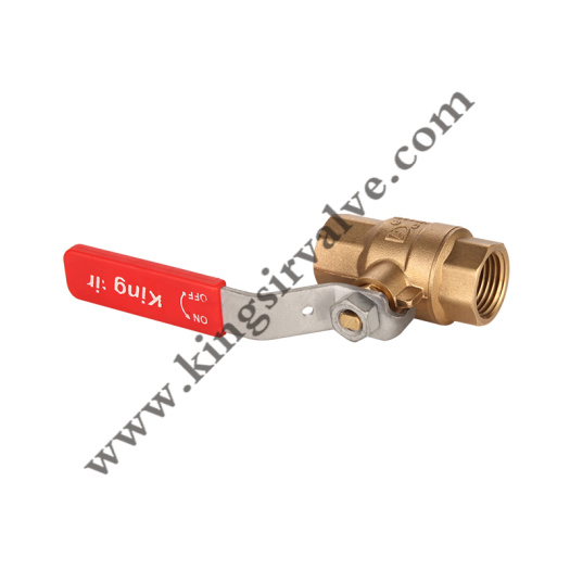 Brass body ball valve