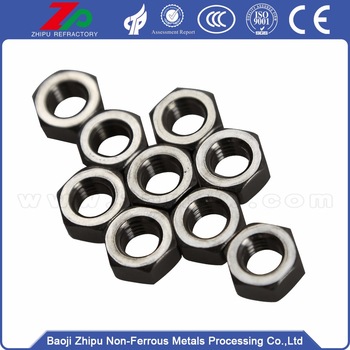 Niobium Flat Phillips Bolt for Industry