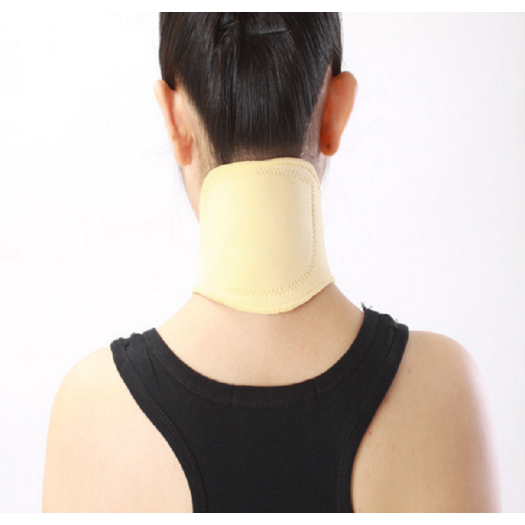 Plastic cervical neck warmer brace support pain