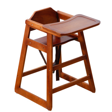 Solid wood  adjustable High Chair Childcare Child Eating Table Seat Baby Feeding Highchair