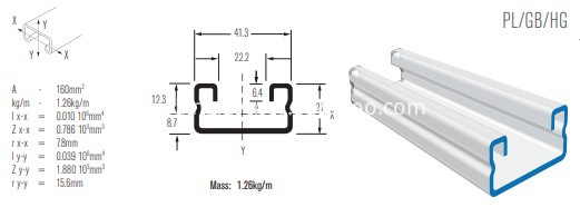 unistrut ceiling grid roll forming line