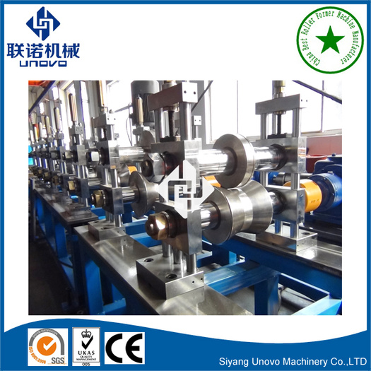 Unovo slotted strut channel forming line