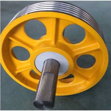 Elevator Diverting Pulley Cast Iron Pulley