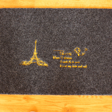 Cheaper polyester doormat and exhibition floor carpet