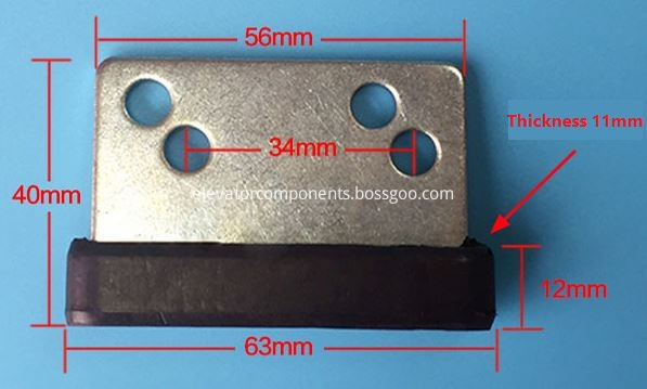 Door Gib | Door Slider | Door Shoe for Mitsubishi Elevators