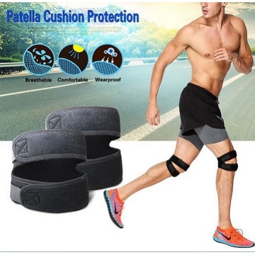 customized patella cushion pad knee brace