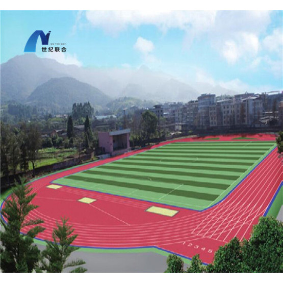 Low Price High-Quality 3:1 Pavement Materials   Courts Sports Surface Flooring Athletic Running Track
