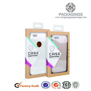 New phone case box with a hook wholesale