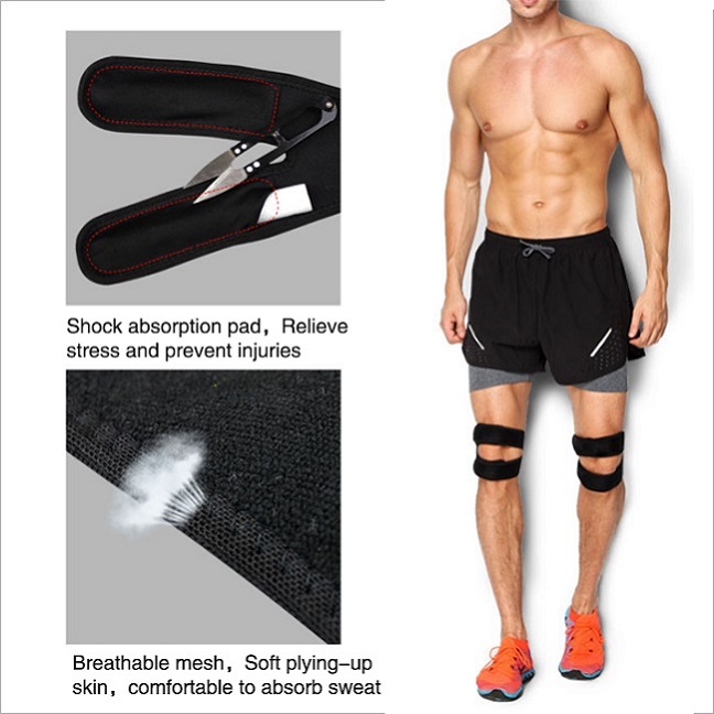 breathable knee support