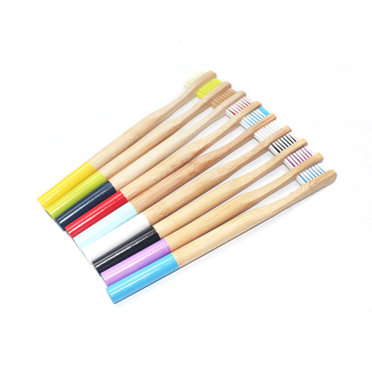 Eco-friendly  Charcoal Infused Bamboo Toothbrush BPA Free