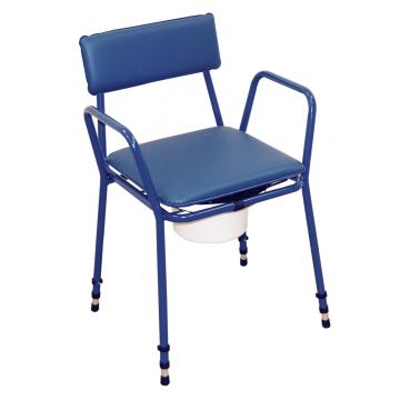 Blue Color Stacking Commode