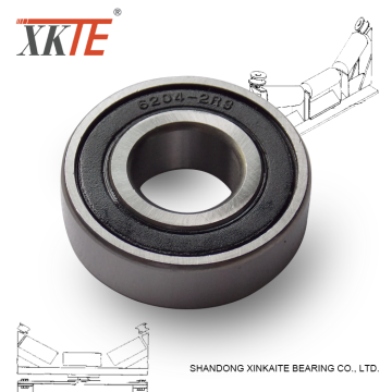 Rubber Sealed Ball Bearing 6204 2RS C3