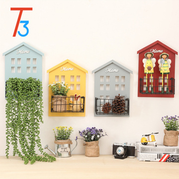 wooden cube wall shelf color according customer's requirement