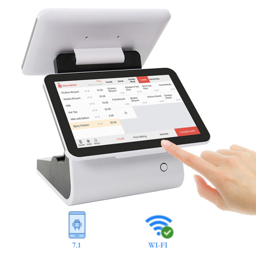 Mobile Restaurant Pos Machine All In One Computer