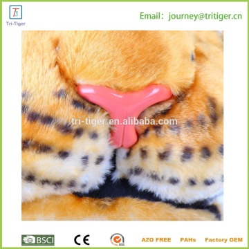 3D design simulation animals head backpack with plush